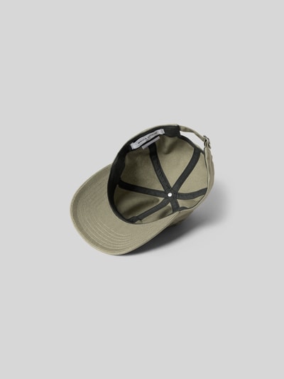 MAISON KITSUNÉ Basecap mit Motiv-Patch Oliv 3