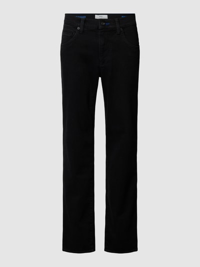 Brax Jeans mit Regular Fit und unifarbenem Design Black 1