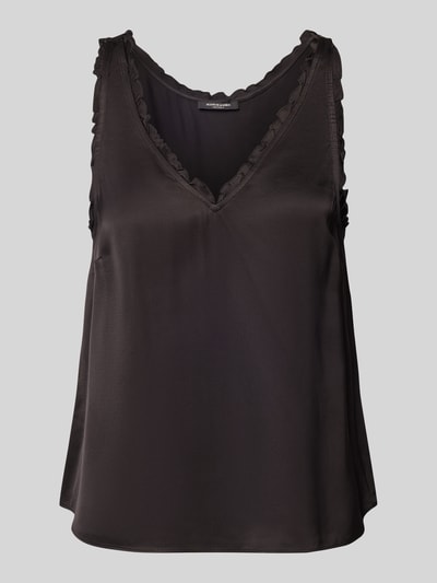 Scotch & Soda Blousetop van viscose met V-hals Zwart - 2