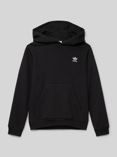 adidas Originals Hoodie mit Label-Stitching Black 1