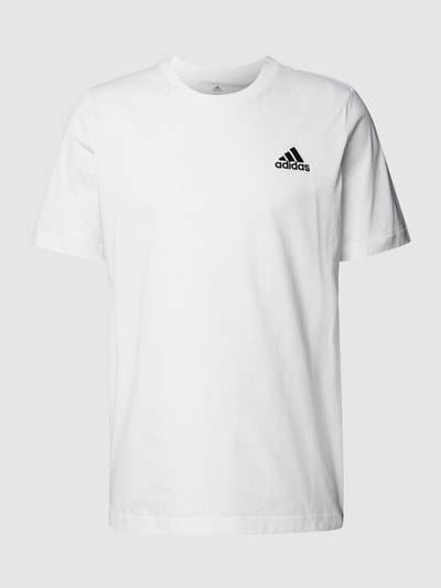 ADIDAS SPORTSWEAR T-Shirt mit Label-Stitching Weiss 2