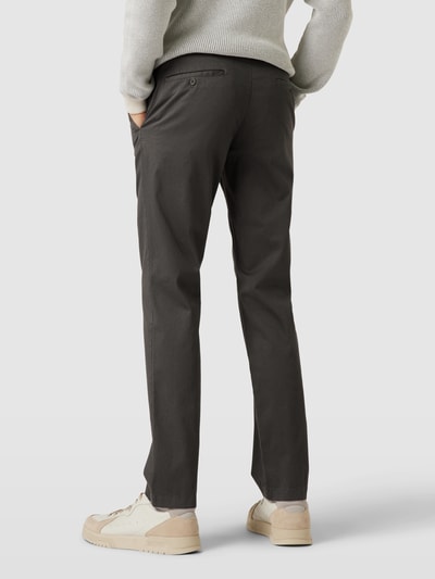 Tommy Hilfiger Pants Chino met structuurmotief, model 'DENTON' Middengrijs - 5