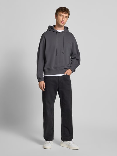 Calvin Klein Underwear Regular Fit Hoodie aus Baumwoll-Mix Anthrazit 1