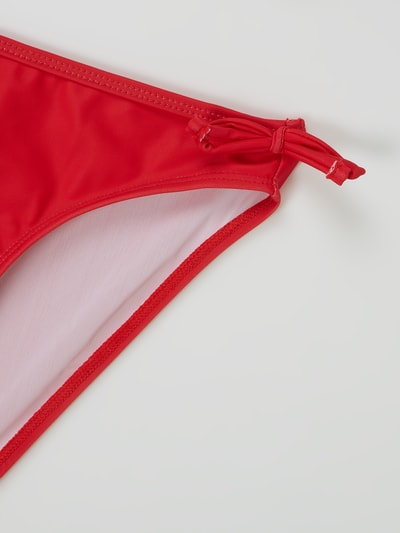 Only Bikini met sierstrikken, model 'Lollipop' Rood - 4