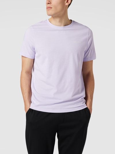 MCNEAL T-Shirt mit Label-Applikation Lila meliert 4