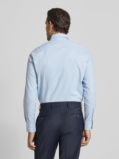 Tommy Hilfiger Regular fit zakelijk overhemd van puur katoen Bleu - 5