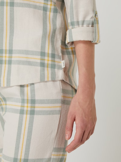 Esprit Pyjama aus Flanell Offwhite 3