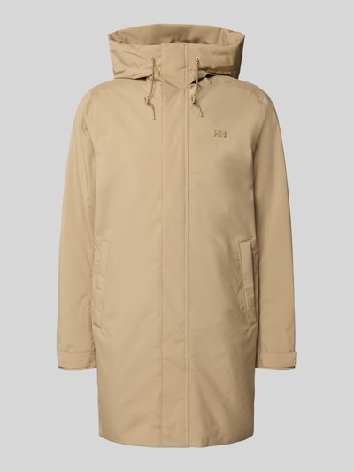 Helly Hansen Regular Fit Mantel mit Kapuze Modell 'Munich' Hellbraun 2