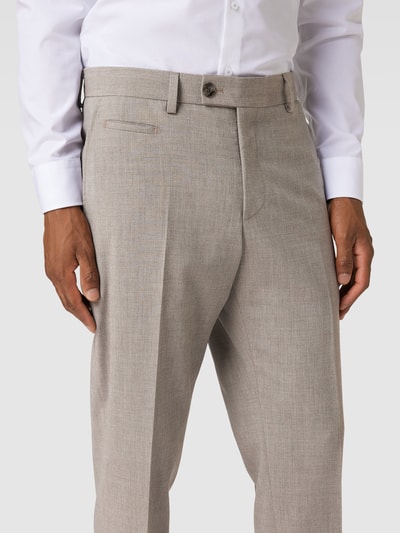 Strellson Pantalon met steekzakken opzij, model 'Luc Beige - 3