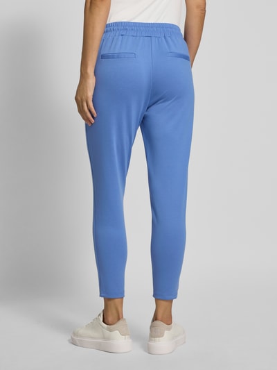 ICHI Jogpants in verkürzter Passform mit elastischem Bund Rauchblau 5