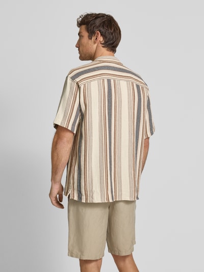 SELECTED HOMME Freizeithemd mit Knopfleiste Hellbraun 5
