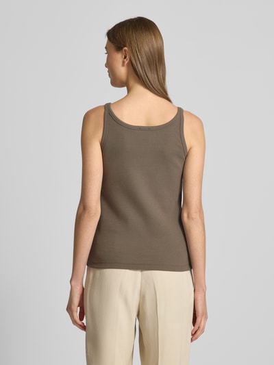 MM Tanktop in Ripp-Optik Modell 'STRENNA' Oliv 5