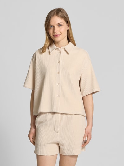JAKE*S STUDIO WOMAN Hemdbluse mit Knopfleiste Beige 4