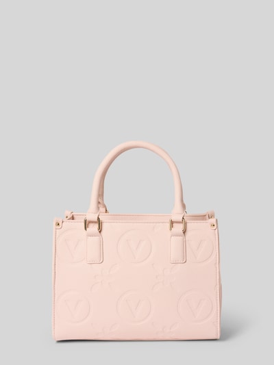 VALENTINO BAGS Handtasche mit Label-Strukturmuster Modell 'SAMBA' Rose 3