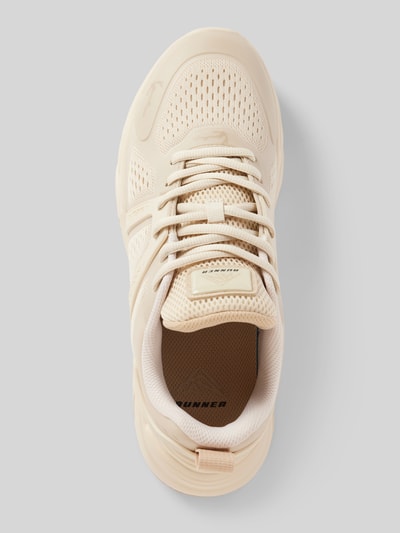 KARL KANI Sneakers met labeldetail, model 'Kani Runner' Beige - 4