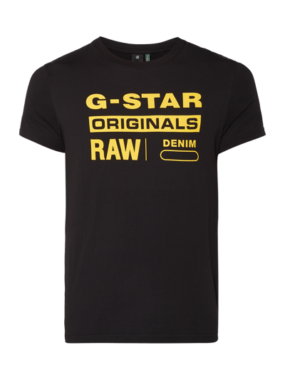 G-Star Raw T-Shirt z bawełny organicznej Czarny 2