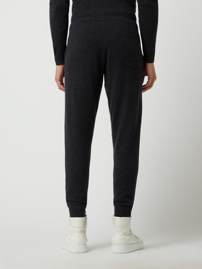 House of Paul Rosen Strickhose aus Kaschmir Anthrazit meliert 5
