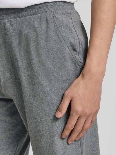 JOOP! Collection Sweatpants mit elastischem Bund und Tunnelzug Mittelgrau Melange 3