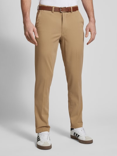 Jack & Jones Regular Fit Chino mit Gürtel Modell 'OLLIE' Beige 4