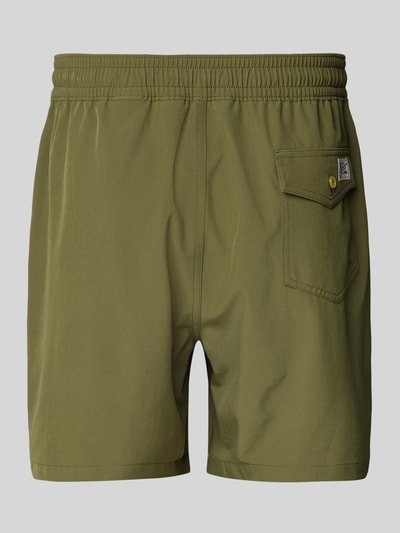 Polo Ralph Lauren Underwear Badeshorts mit elastischem Bund Modell 'TRAVELER' Khaki 3