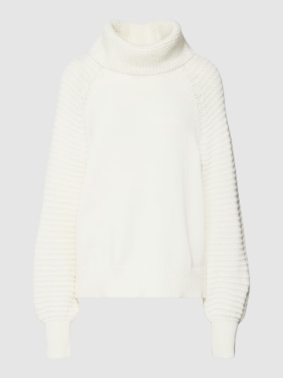 edc By Esprit Strickpullover mit Strukturmuster Offwhite 2