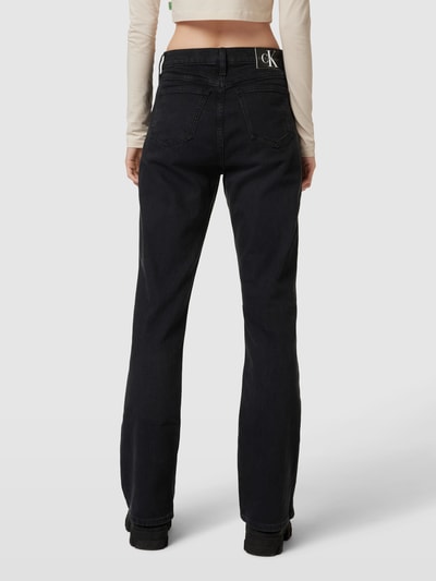 Calvin Klein Jeans Bootcut jeans met labeldetails Zwart - 5