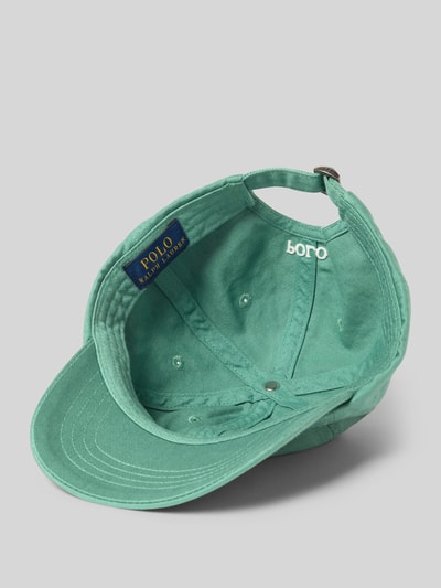 Polo Ralph Lauren Kids Czapka z daszkiem z wyhaftowanym logo Jasnozielony 2