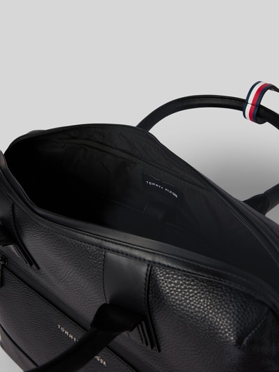 Tommy Hilfiger Handtas met labeldetails, model 'TRANSIT' Zwart - 4