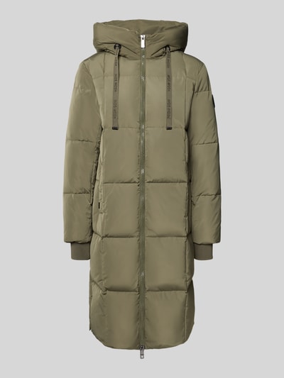 MOS MOSH Daunenmantel mit Kapuze Modell 'Nova' Oliv 2