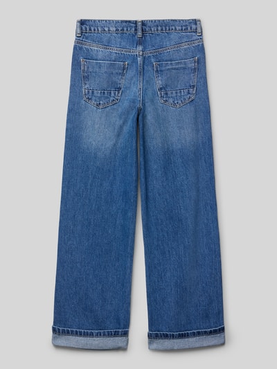 Only Loose fit jeans in 5-pocketmodel, model 'HOPE' Blauw - 3