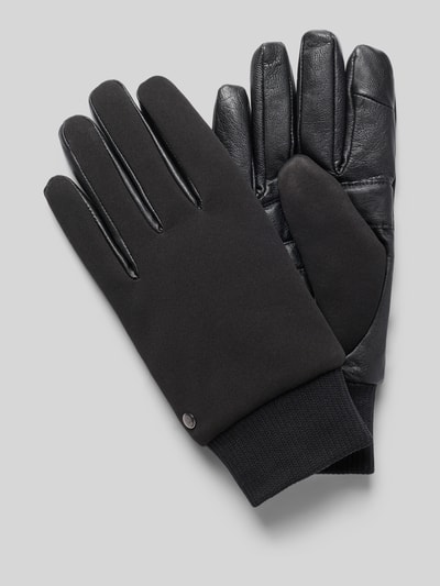 Roeckl Handschuhe aus Ziegennappa mit Rippbündchen Baltimore Black 1