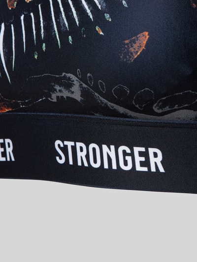 Stronger BH mit elastischem Logo-Bund Modell 'Voodoo' BLACK 2