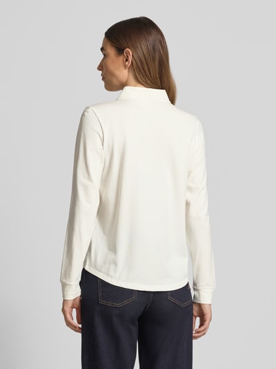 s.Oliver RED LABEL Regular fit overhemdblouse van katoenmix Offwhite - 5
