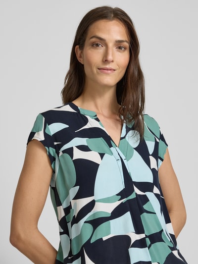 Tom Tailor Regular Fit Blusenshirt Marine 3