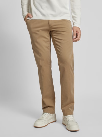 Brax Straight Leg Chino mit Paspeltasche Modell 'EVEREST' Camel 4