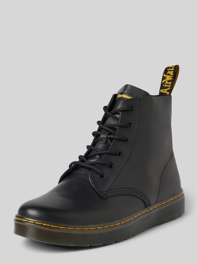 Dr. Martens Buty sznurowane ze skóry z ozdobnym szwem model ‘Thurston Chukka’ Czarny 1