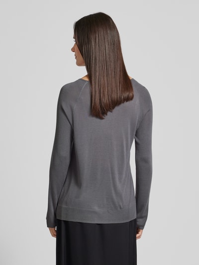 Christian Berg Woman Longsleeve met ronde hals Grafiet - 5