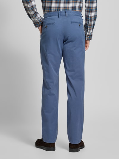 Christian Berg Men Regular Fit Chino mit Gürtelschlaufen Ocean 5