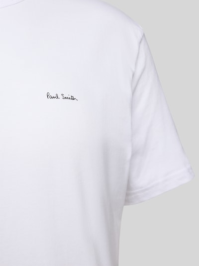 PAUL SMITH T-Shirt mit Label-Print im 3er-Pack Weiss 2
