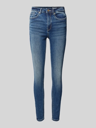 Vero Moda Skinny Jeans mit erhöhtem Bund Modell 'SOPHIA' Jeansblau 2