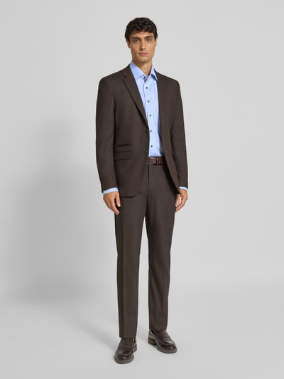 ETERNA Comfort Fit Business-Hemd mit Kentkragen Bleu 1