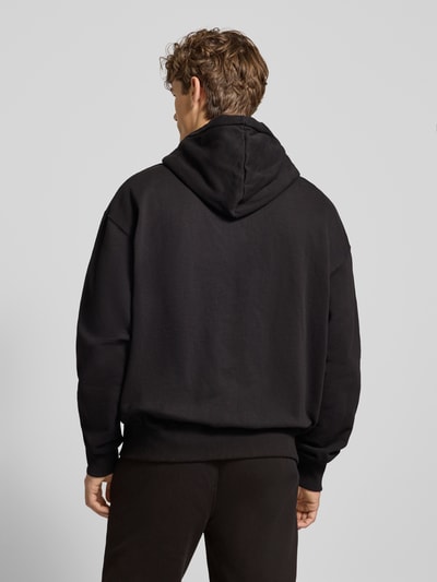 Pegador Oversized sweatjack met logo Zwart - 5