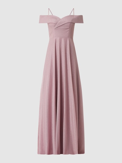 TROYDEN COLLECTION Abendkleid mit Glitter-Effekt Mauve 2