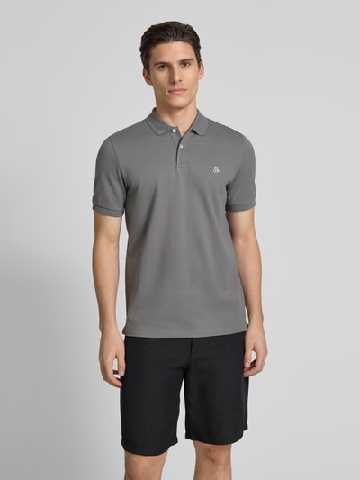 Marc O'Polo Regular Fit  Poloshirt aus reiner Baumwolle Graphit 4