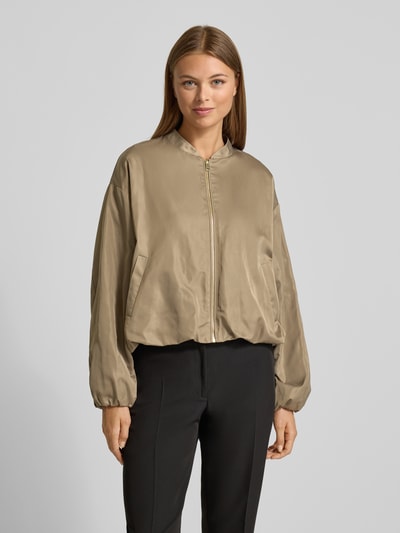 Christian Berg Woman Selection Bomberka z delikatnie obniżonymi ramionami Khaki 4