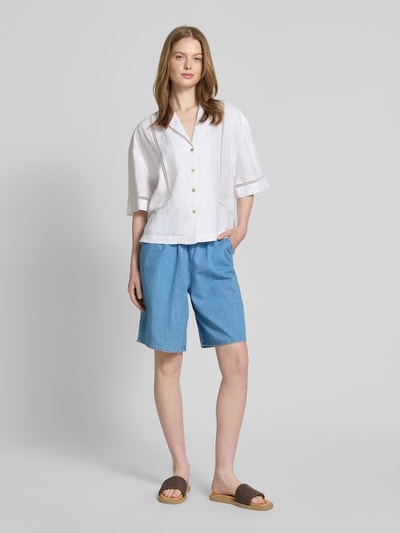 Tom Tailor Denim Szorty jeansowe o kroju relaxed fit z czystej bawełny Jasnoniebieski 1