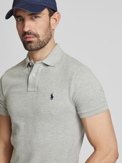 Polo Ralph Lauren Poloshirt mit Label-Stitching Beige 3