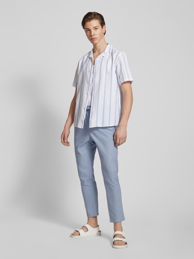 Only & Sons Tapered fit broek met stretch, model 'LINUS' Bleu - 1