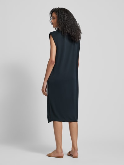 mbyM Knielanges Kleid mit Kappärmeln Modell 'Stivian' Black 5