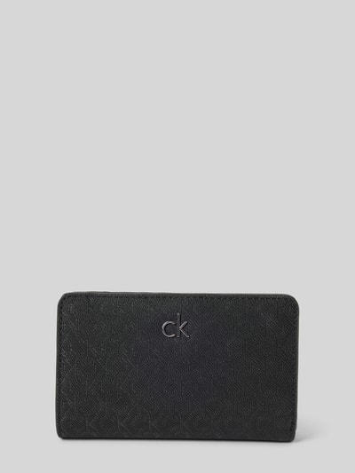 CK Calvin Klein Portemonnaie mit Rundum-Reißverschluss Black 1